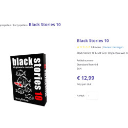 Nieuw. Black stories 10