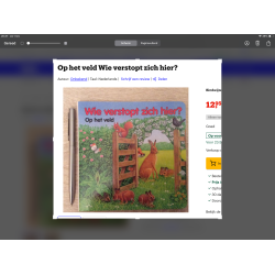 Wie verstopt zich hier? Op het veld.