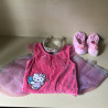 Hello Kitty : balletpakje met dansschoentjes en diadeem.