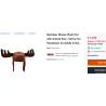 Verkleedkleren: Eland pet