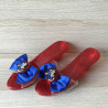 Verkleedkleren. Sneeuwwitje : kroon, diadeem, schoentjes en ratelaar.