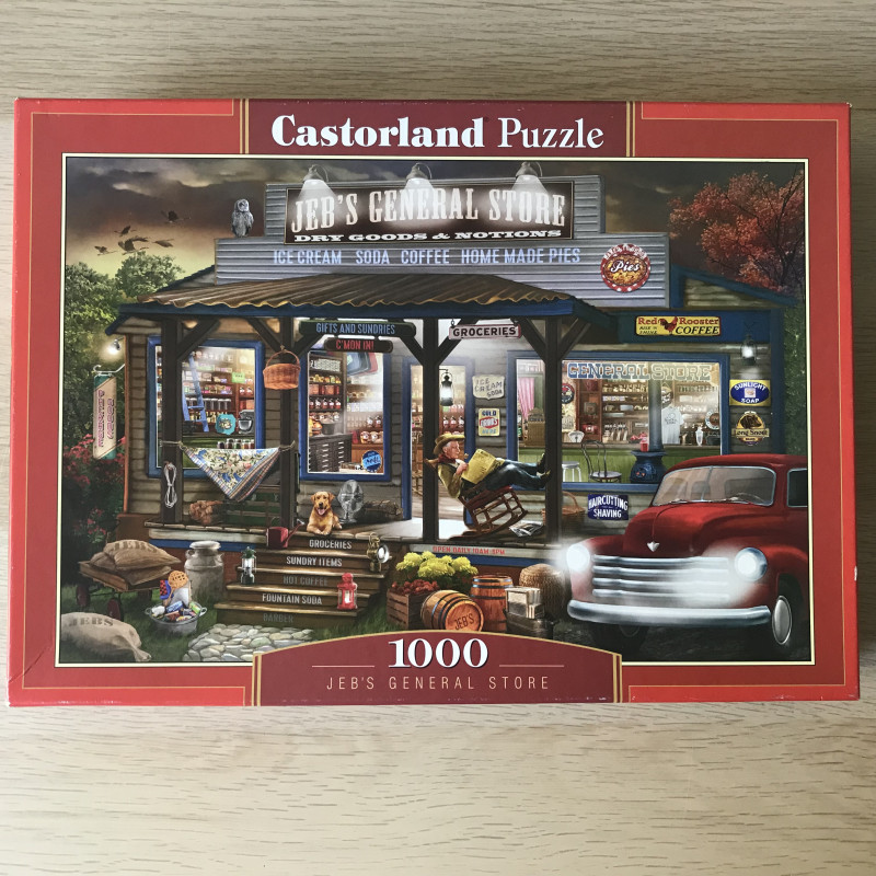 Castorland : Jeb’s Genereal store. 1000 stukjes.