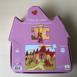 Djeco : Hartendame, 54 stukjes.