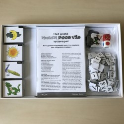 Maan roos vis : Het grote maan roos vis letterspel