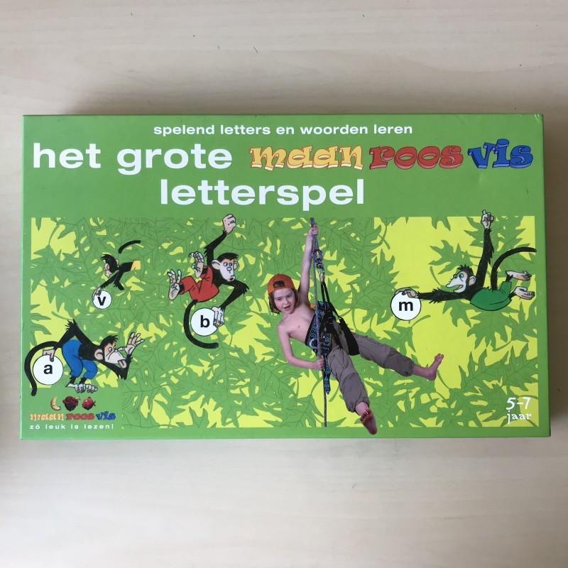 Maan roos vis : Het grote maan roos vis letterspel