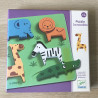 Djeco houten puzzel :  Incrocodible
