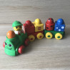 Lego primo : Treintje met figuur en blokken.