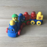 Lego primo : Treintje met figuur en blokken.