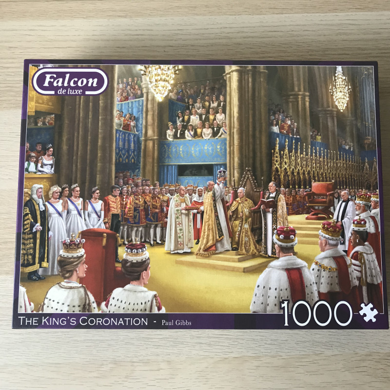 Falcon : The kings Cornation. 1000 stukjes