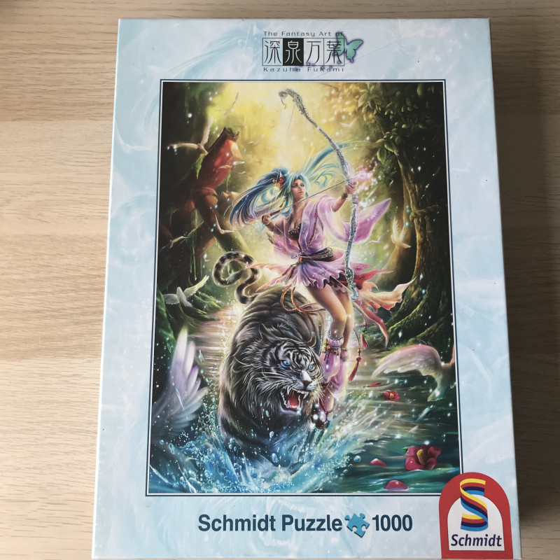 Schmidt. Nachtrijdster. 1000 stukjes