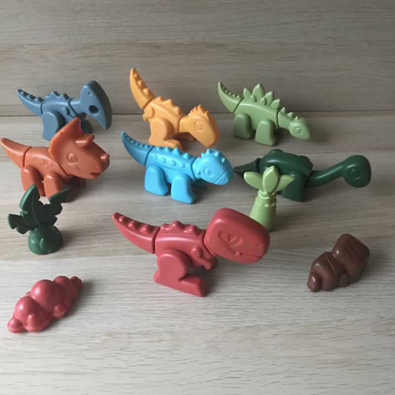 Leuk set Dino’s. Puzzel en spel