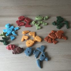 Leuk set Dino’s. Puzzel en spel