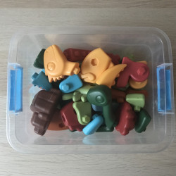 Leuk set Dino’s. Puzzel en spel