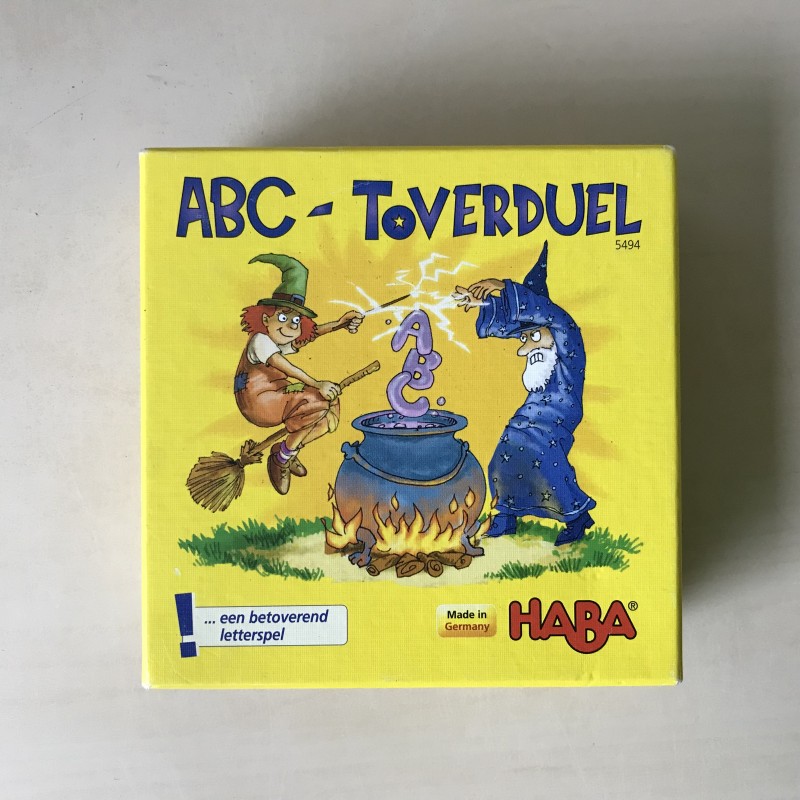 Haba : ABC Toverduel. Een betoverend letterspel