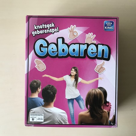 Gebaren : Knotsgek gebarenspel.