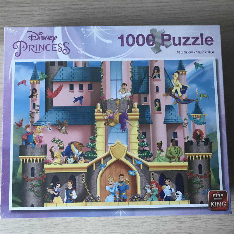 Disney Princess. 1000 stukjes. Nieuw