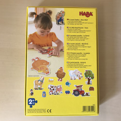 Haba : 6 puzzels (boerderij)
