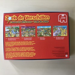 Zoek de verschillen : Een dagje op de kermis 100 stukjes