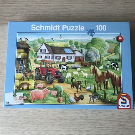 De vrolijke boerderij. 100 stukjes.