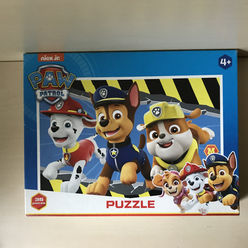Paw Patrol : 35 stukjes.