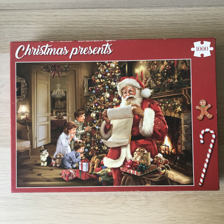 Kerst : Christmas presents. 1000 stukjes.