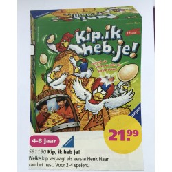 Kip, ik heb je!