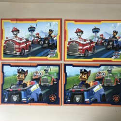 Paw Patrol : 2 x 12 stukjes.