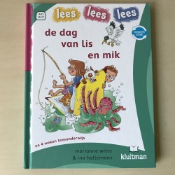 Kluitman. Lees lees lees. Omkeerboek. 2 titels in 1 boek