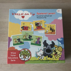 Woezel en Pip : Spelend leren tellen. Puzzel het verhaal met Woezel en Pip