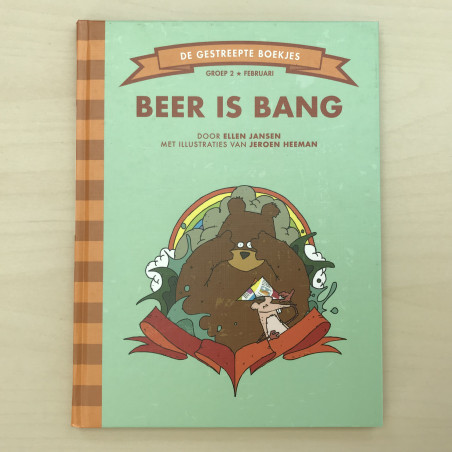 De Gestreepte Boekjes - Groep 2 : Beer is bang.