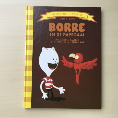 De Gestreepte Boekjes - Groep 3 : Borre en de papegaai