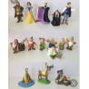 Sneeuwwitje,  miniatuur figuren, 15 stuks. Complete serie
