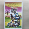 Poezen silhouet van een poes 1000 stukjes 56 x 90 cm