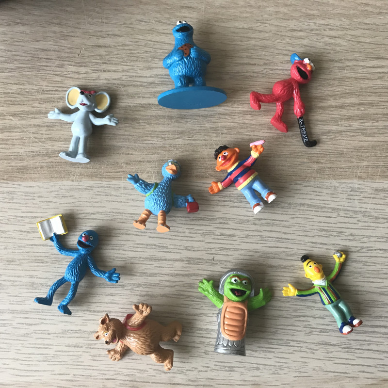 AH miniaturen van Sesamstraat, 9 stuks. Nummer 3