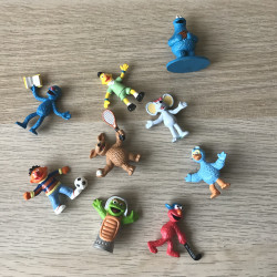 AH miniaturen van Sesamstraat, 9 stuks. Nummer 5