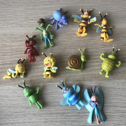 Maya de Bij : 12 mini figuren. Set 1