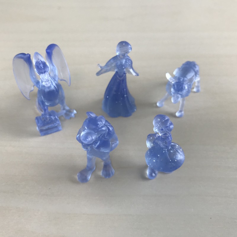 Efteling, miniatuur figuren, 5 stuks.