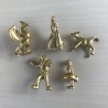 Efteling, miniatuur figuren, 5 stuks