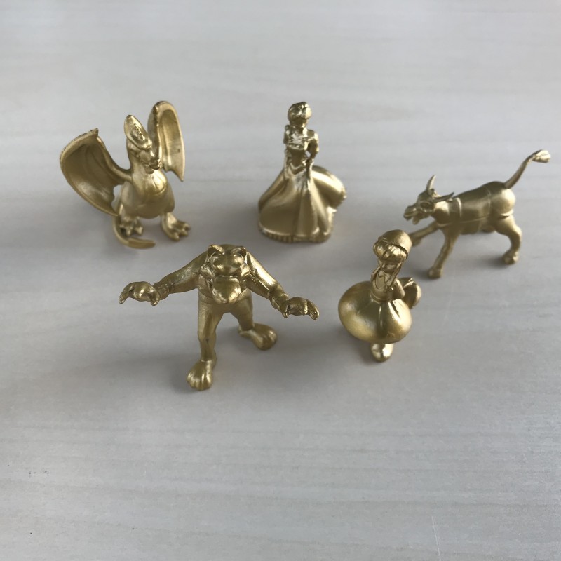Efteling, miniatuur figuren, 5 stuks