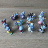 Verrassingsei figuren : 12 stuks nijlpaarden