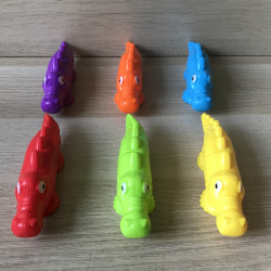 Leuke set Krokodillen. Puzzel en spel