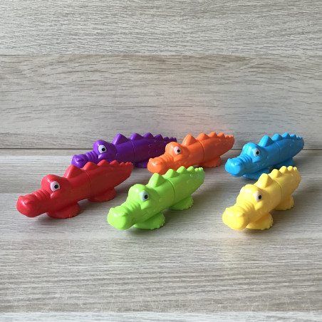 Leuke set Krokodillen. Puzzel en spel