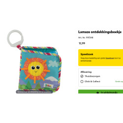 Lamaze Stoffenboekje : Ontdekkingsboekje.