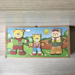 Houten Puzzel. Nieuw.