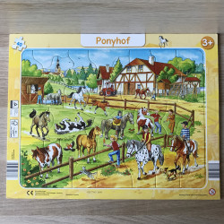 Ponyhof. 40 stukjes.