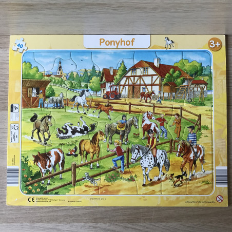 Ponyhof. 40 stukjes.