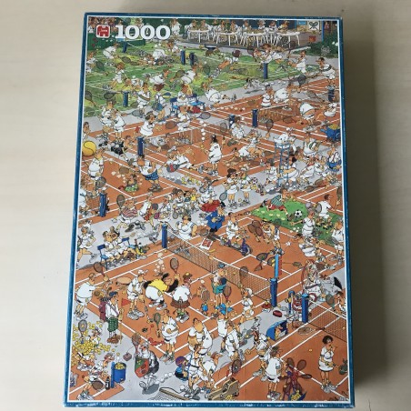 ‘Jan van Haasteren : Tennis. 1000 stukjes.