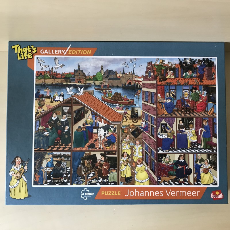 That’s Life, Gallery Edition. Johannes Vermeer : 1000 stukjes