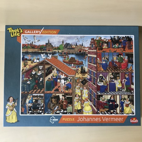 That’s Life, Gallery Edition. Johannes Vermeer : 1000 stukjes