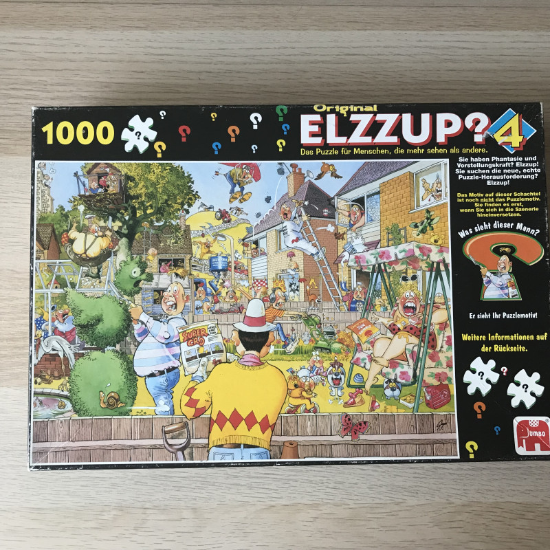 Elzzup? / Wasgij :  Groene vingers.  Nummer 4. 1000 stukjes.